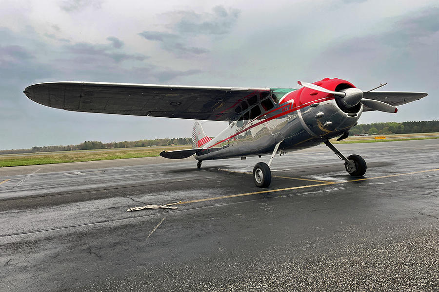 Cessna Businessliner C-195 Airplane Photograph by Bill Swartwout