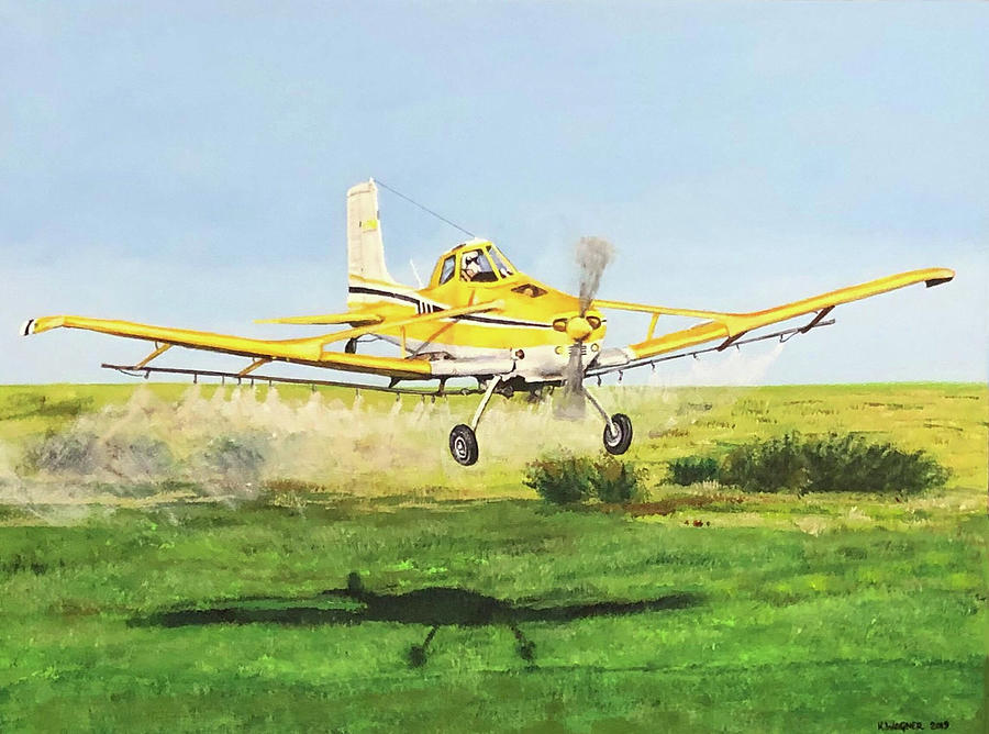 Cessna Heinen Painting by Karl Wagner
