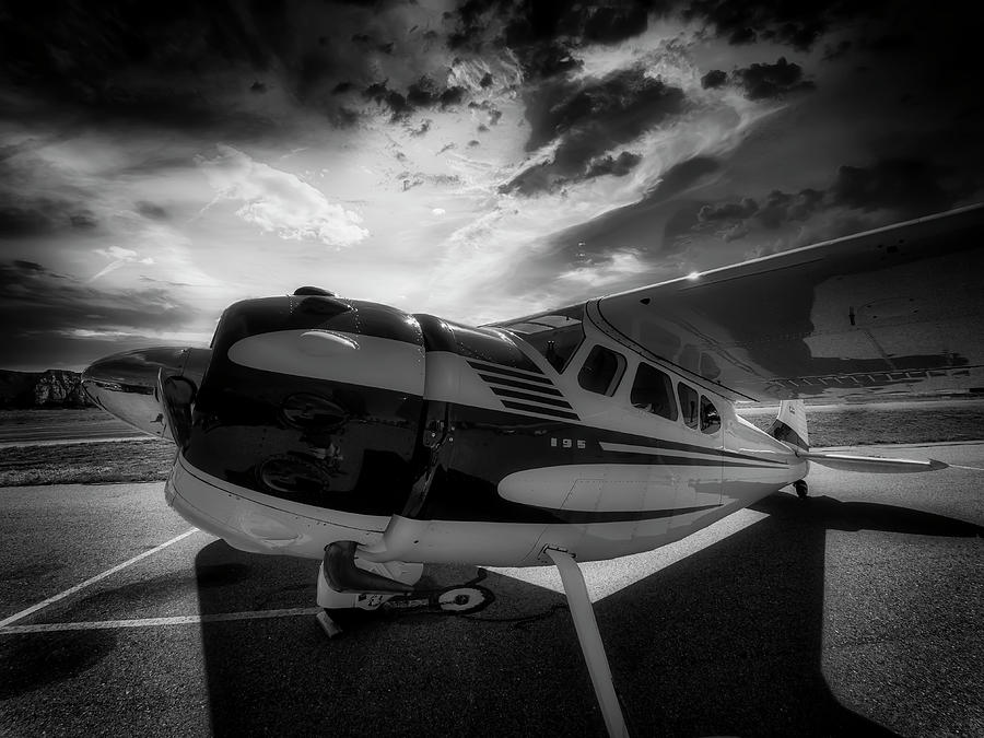 Cessna Sunset Photograph by Mark David Gerson