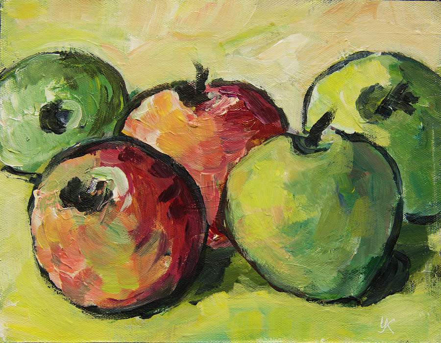 cezanne apple paintings