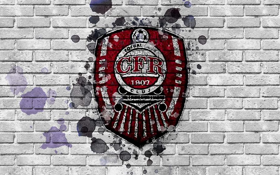 Cfr Cluj Fc Logo Soccer Romanian Liga I Football Football Club Romania ...