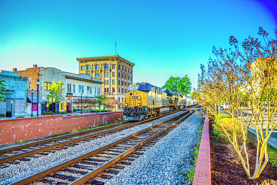 CFX Train in Rocky Mount, NC Photograph by Aydin Gulec
