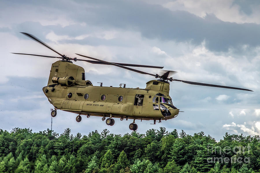 CH-47 Chinook  Photograph by Rick Mann