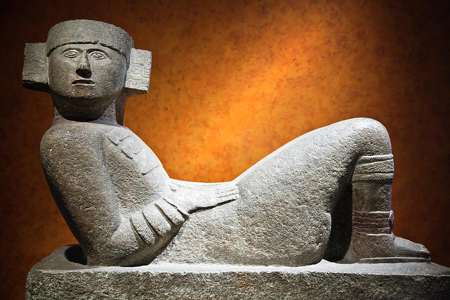 Mayan Photograph - Chacmool by John Bartosik