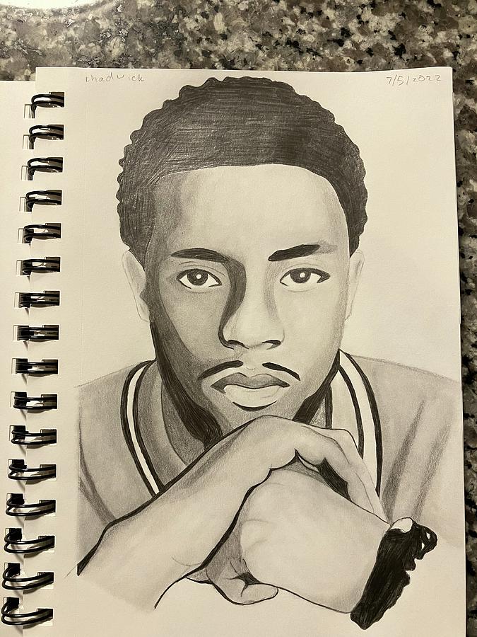 Chadwick Drawing By Sydney Jacobs Fine Art America