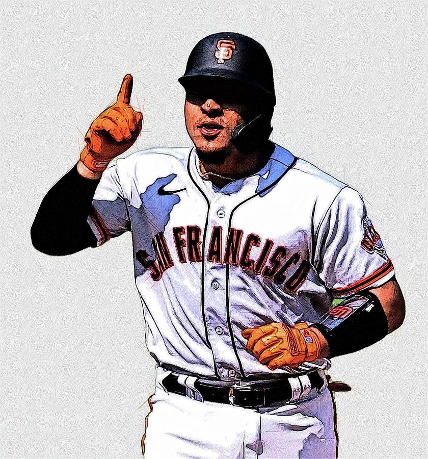 Chadwick Tromp - Catcher - San Francisco Giants Digital Art by Bob ...