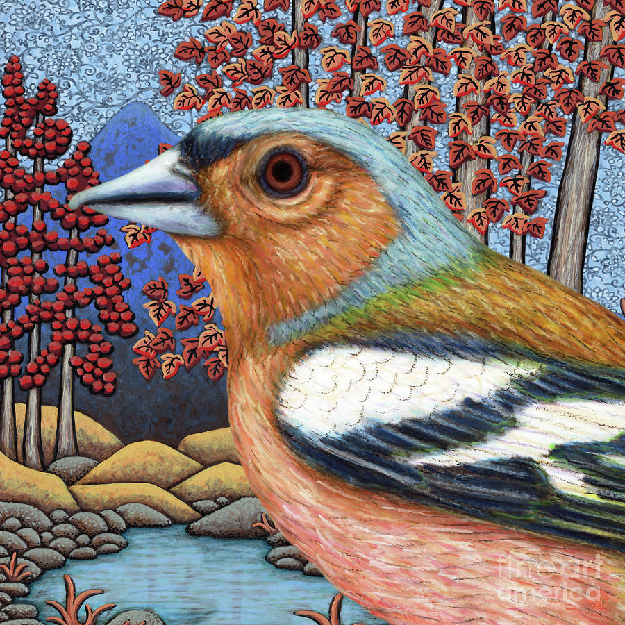 Chaffinch Creek Painting by Amy E Fraser