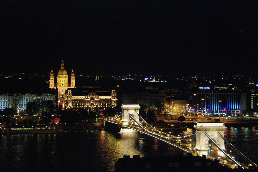 Chain Bridge Budapest Photograph by Jerry Gammon