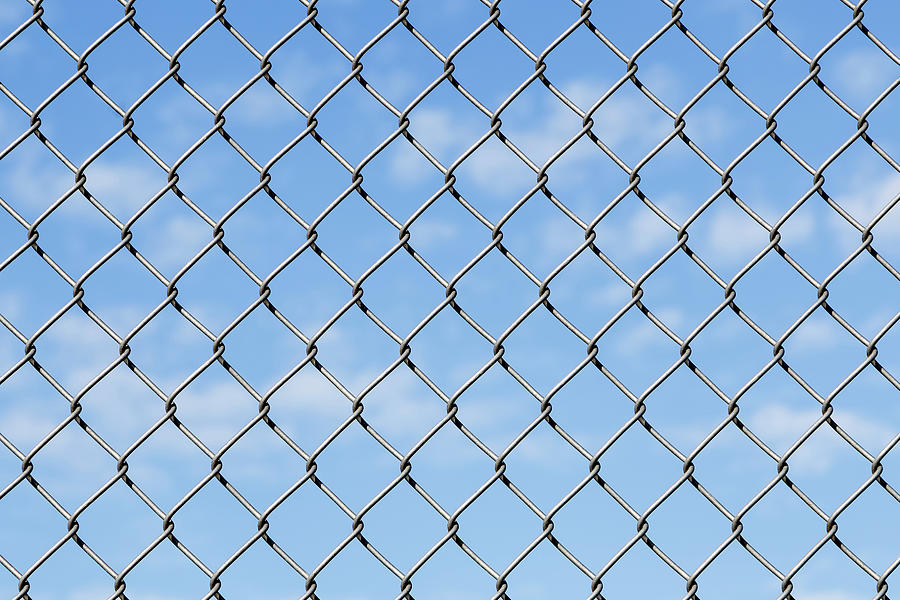 Chain Link Fence 1 Photograph by Randy Rambo - Fine Art America