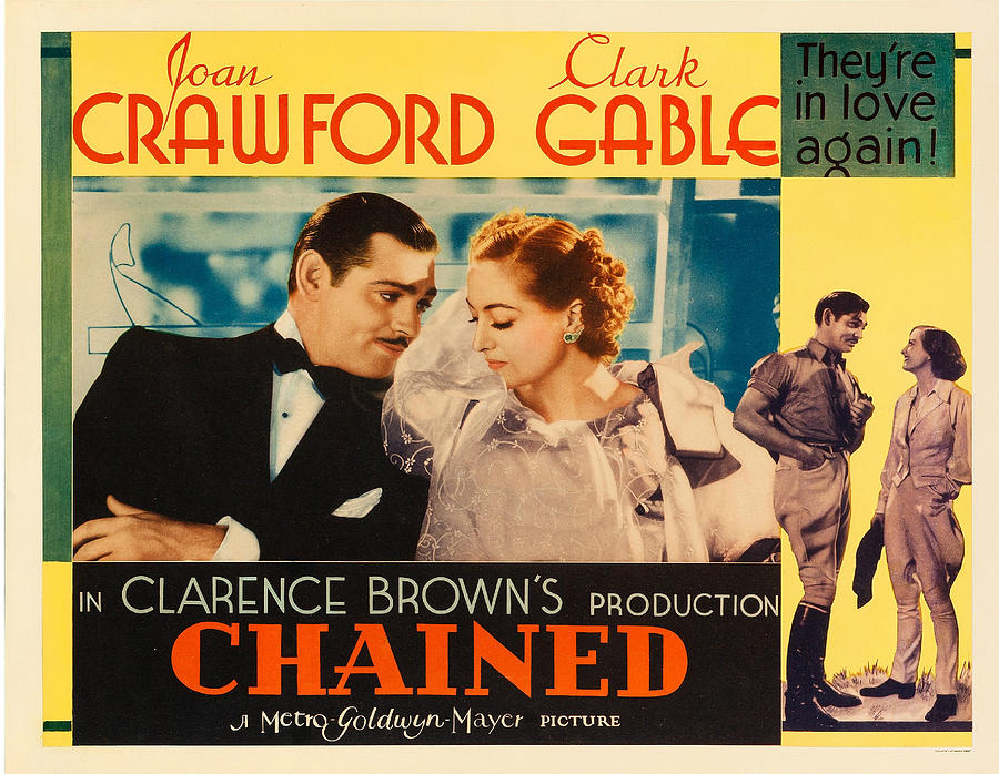 Chained - 1934 Digital Art by Original Movie Poster Chained - 1934 Digital Art by Original Movie Poster