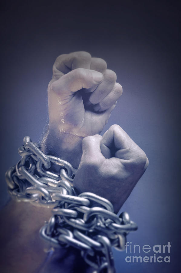  Chained Hands Photograph by George Robinson