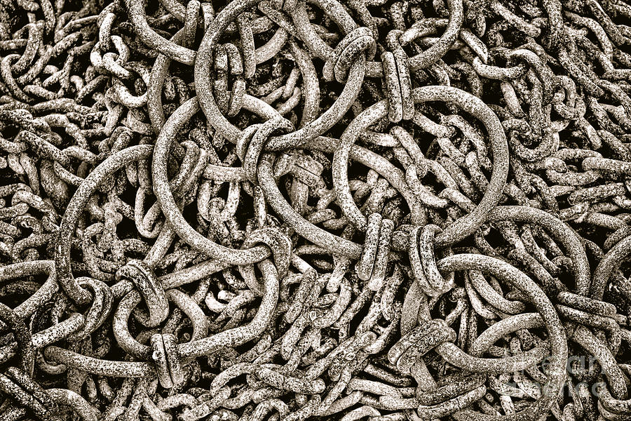 Chains Photograph by Olivier Le Queinec