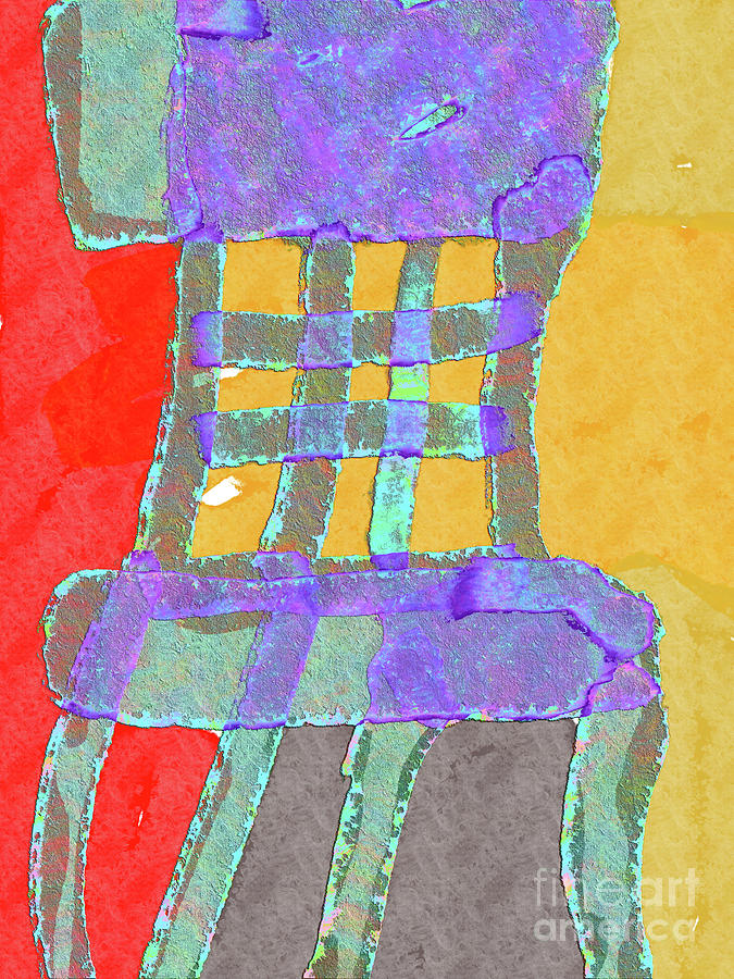 Chair 10 Drawing by Bill Owen