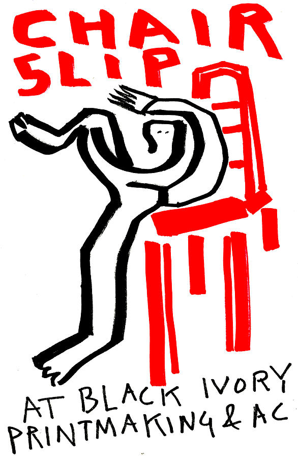 Chair Slip Drawing by Edgeworth Johnstone