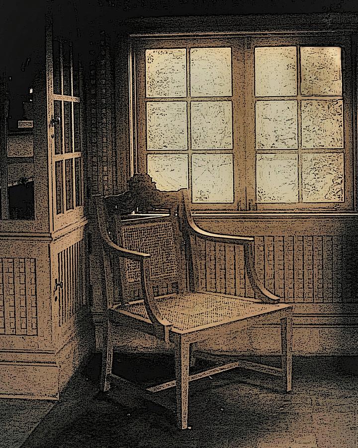 Chair Window2 Photograph by John Linnemeyer