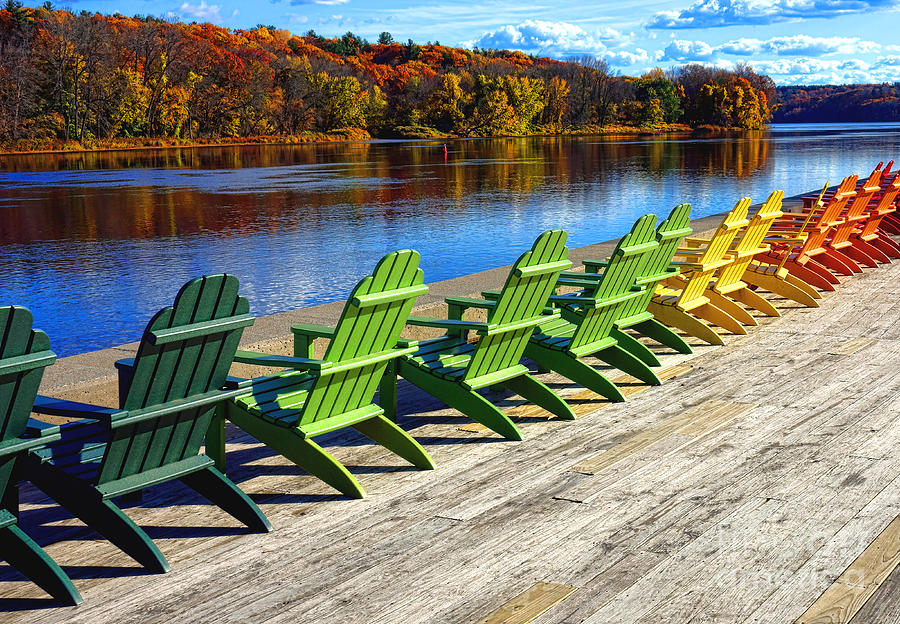 Chairs of Hallowell Photograph by Olivier Le Queinec