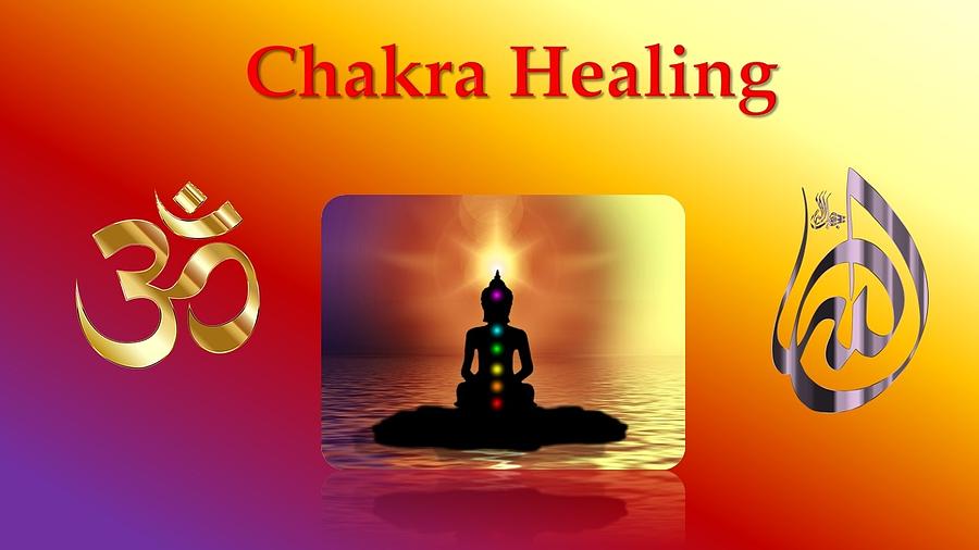 Chakra Healing Mixed Media by Nancy Ayanna Wyatt