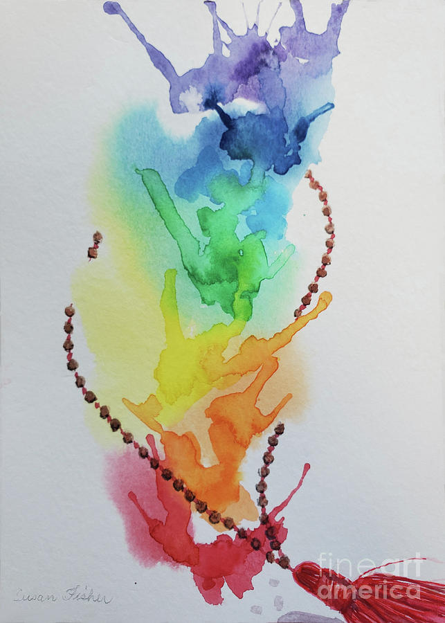 Chakra Mala Painting by Susan Fisher