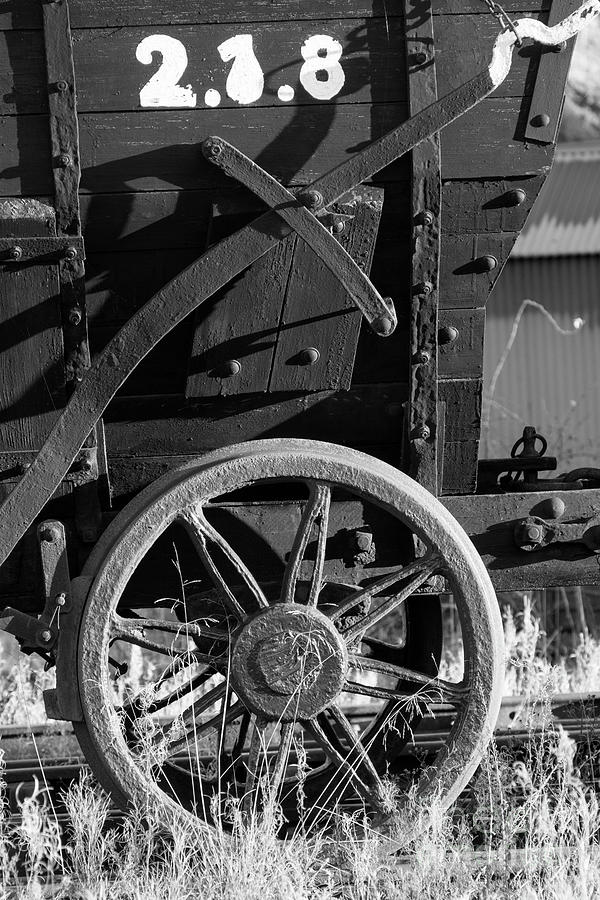 Chaldron Wagon detail Photograph by Bryan Attewell