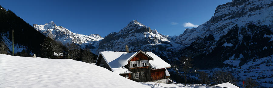 Chalet in Grindelwald, Switzerland Photograph by Trait2lumiere