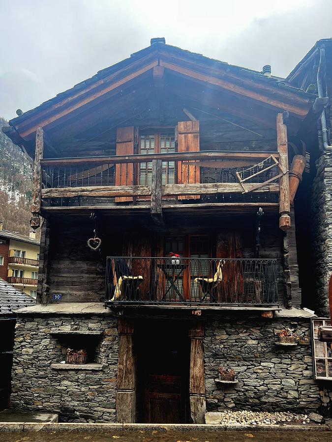 Chalet Zermatt Switzerland Photograph by AList Art Gallery Chalet Zermatt Switzerland Photograph by AList Art Gallery
