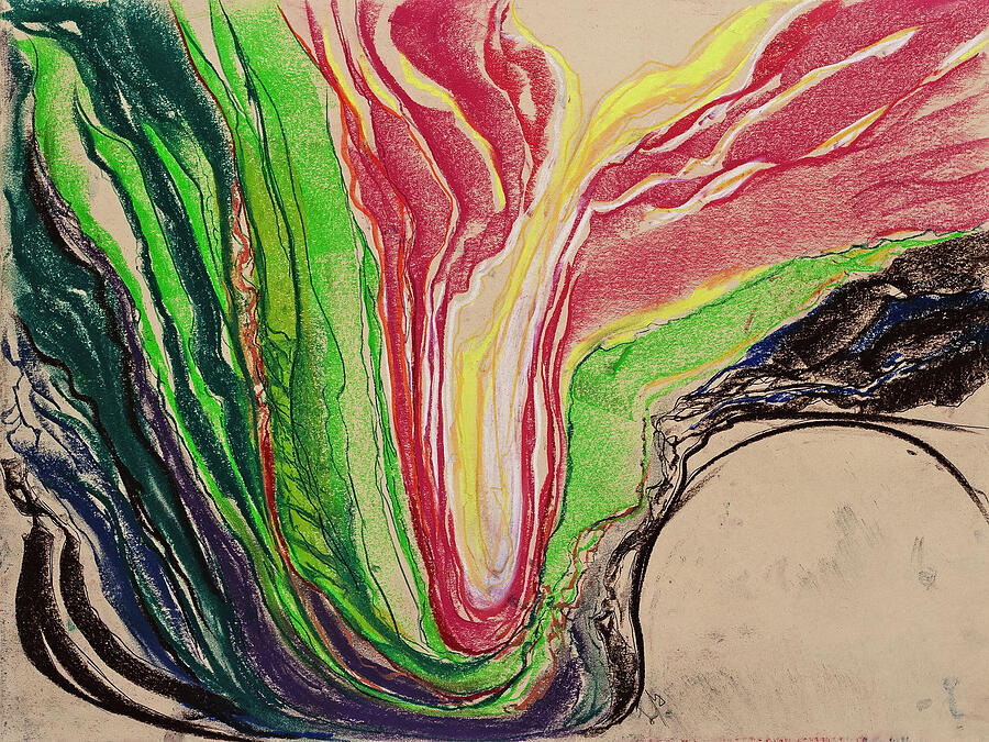 Chalk Play 2 on September 19, 2023 Pastel by Louis GIGNAC Chalk Play 2 on September 19, 2023 Pastel by Louis GIGNAC