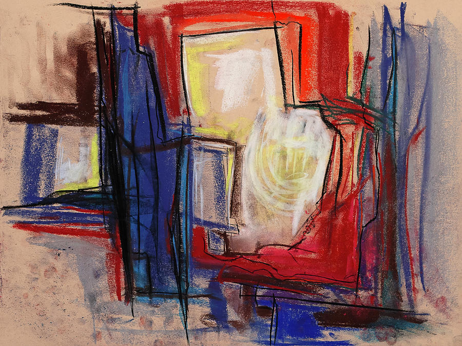 Chalk Play 3 on September 24, 2023 Pastel by Louis GIGNAC Chalk Play 3 on September 24, 2023 Pastel by Louis GIGNAC