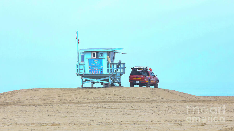 Lifeguard Station 20 Photograph by Nina Prommer