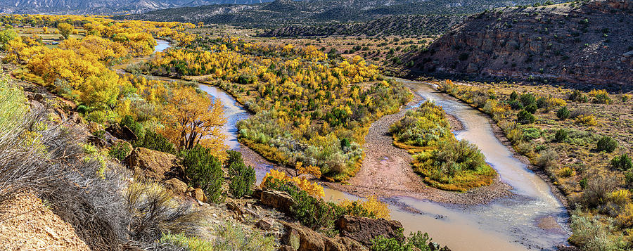 Chama River Valley Panorama Photograph by Nicholas McCabe