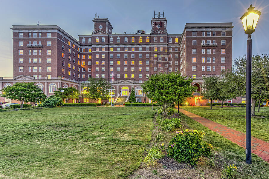Chamberlin Hotel at Fort Monroe Photograph by Jerry Gammon