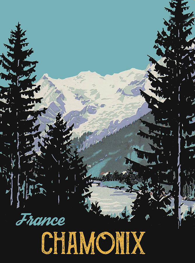 Chamonix, France Digital Art by Long Shot