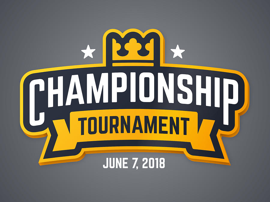 Championship Tournament Header Drawing by Filo