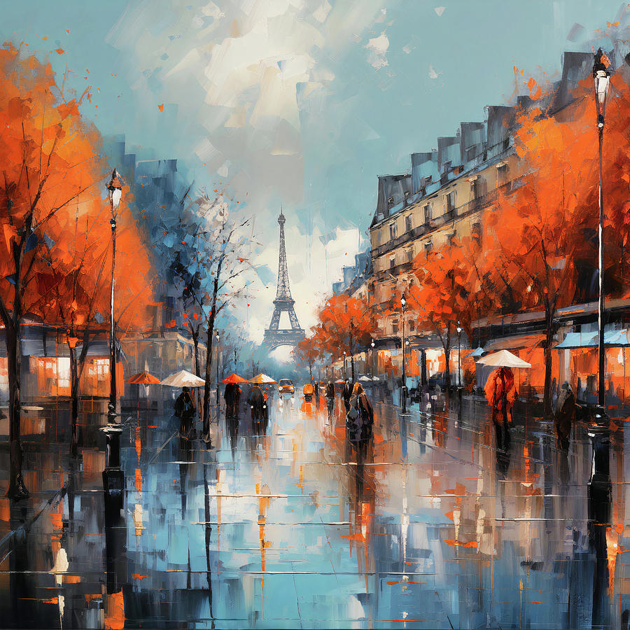 Champs Elysees Digital Art by Imagine ART