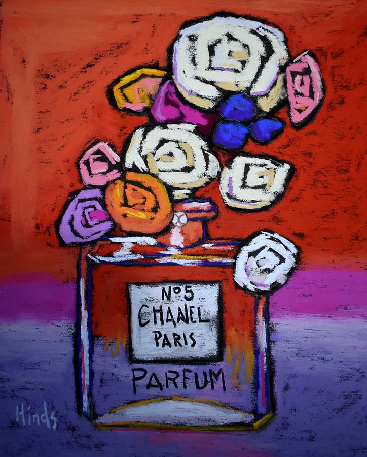 Abstract Painting - Chanel No 5 - 3 by David Hinds
