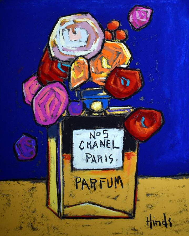 Abstract Painting - Chanel No 5 - 4 by David Hinds