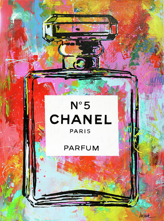 Chanel No.5 Mixed Media by James Hudek | Fine Art America