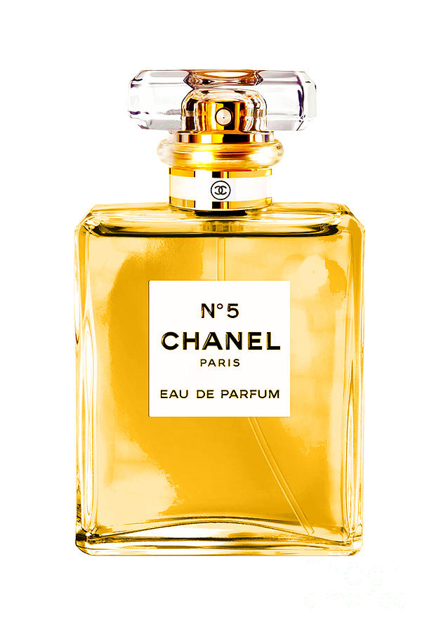 Chanel Perfume Bottle Print33 Mixed Media by Green Palace