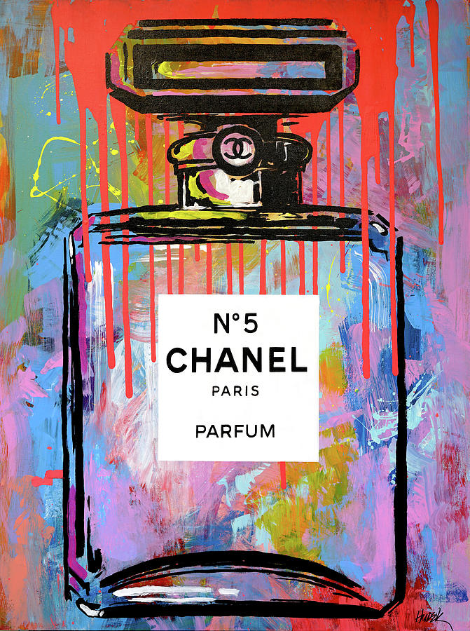 Chanel Urban Pop Art Mixed Media by James Hudek