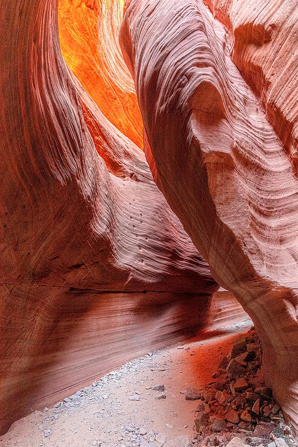 Change of Color in Peek-a-Boo Canyon Photograph by Jack Peterson
