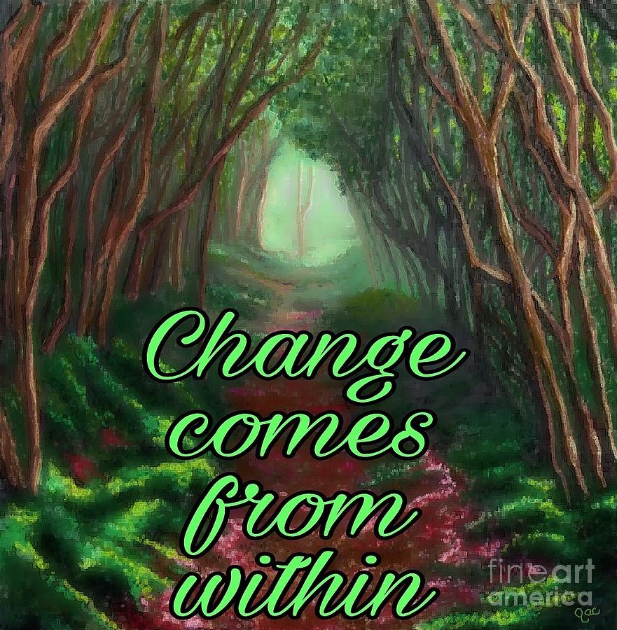 Change Within Painting by Jackie Case