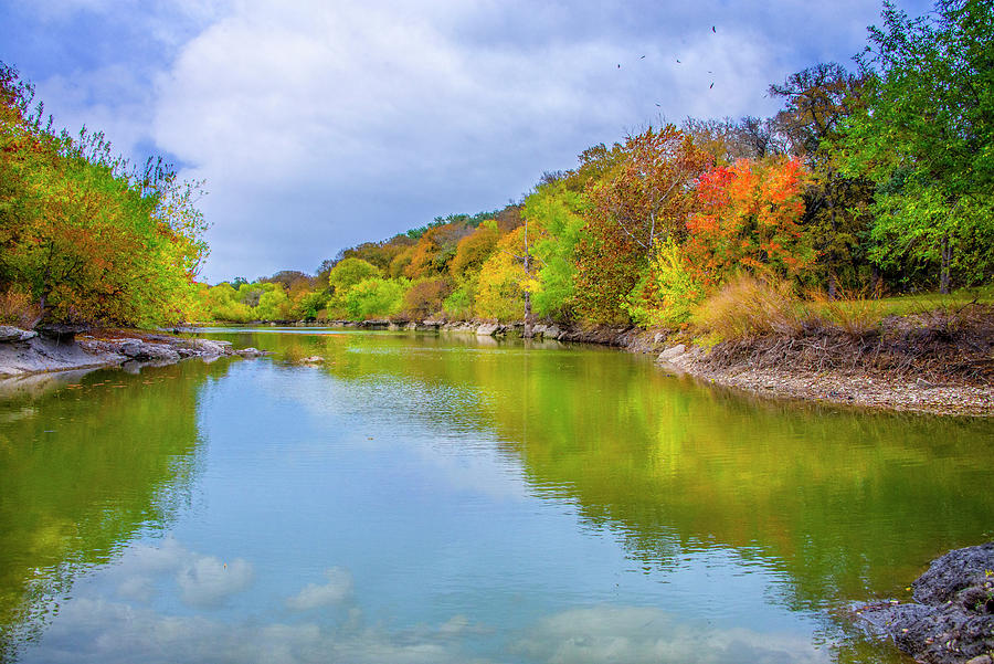 Changing Seasons at Cibolo Creek Photograph by Lynn Bauer
