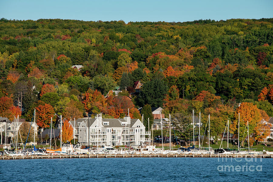 Changing Seasons in Bayfield Photograph by Bob Phillips