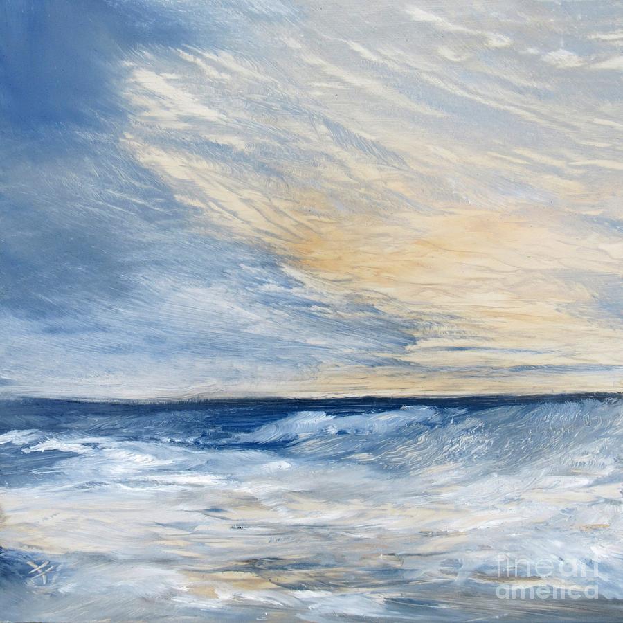 Changing Tide Painting By Vivian Haberfeld - Fine Art America