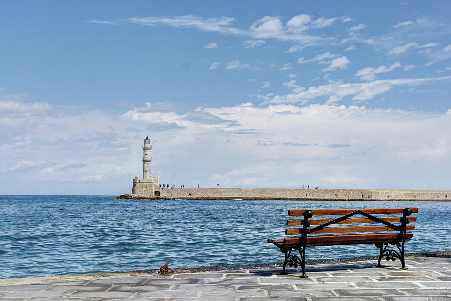 Chania port Lighthouse Crete 02 Photograph by Weston Westmoreland