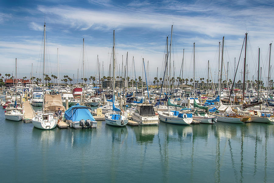 Channel Islands Marina - Channel Islands, CA - W307 Photograph by Bruce McFarland