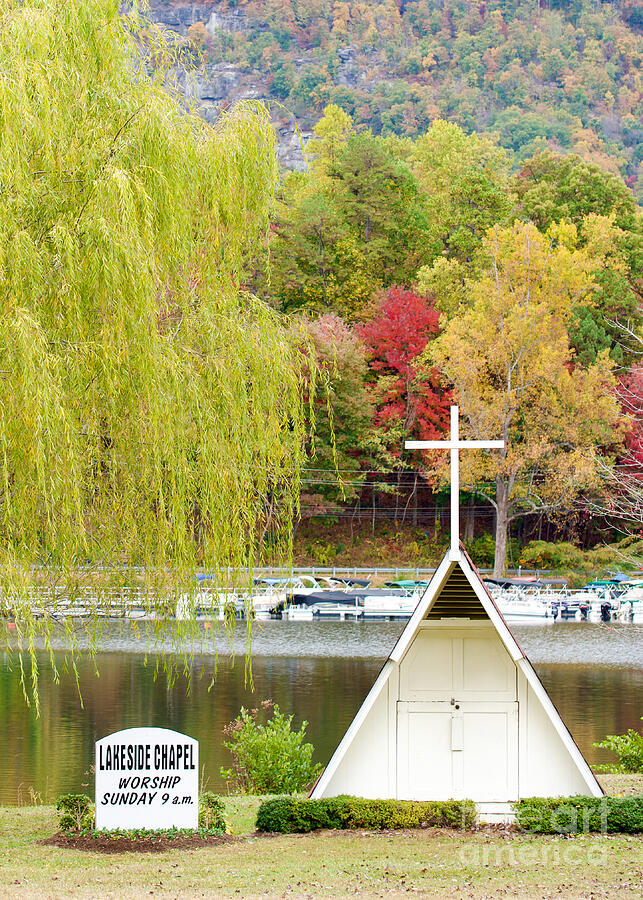 Chapel at Lake Lure Photograph by Blaine Owens Chapel at Lake Lure Photograph by Blaine Owens