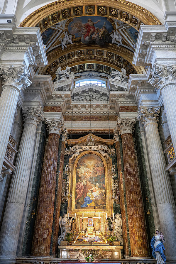 Chapel in Santa Maria in Campitelli in Rome Photograph by Artur Bogacki