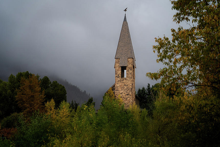 Chapel In The Clouds Photograph