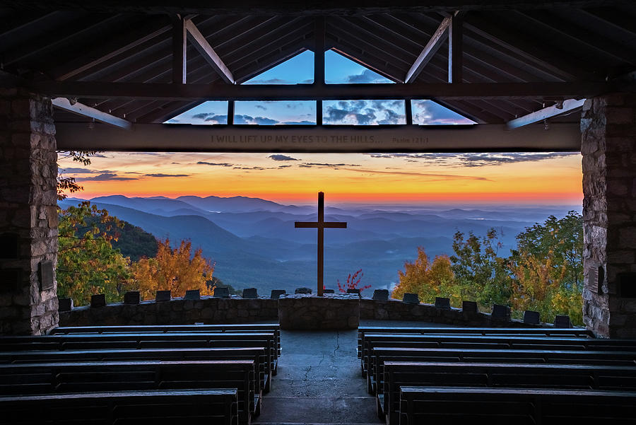 Chapel in the Mountains Photograph by Don Allen | Fine Art America