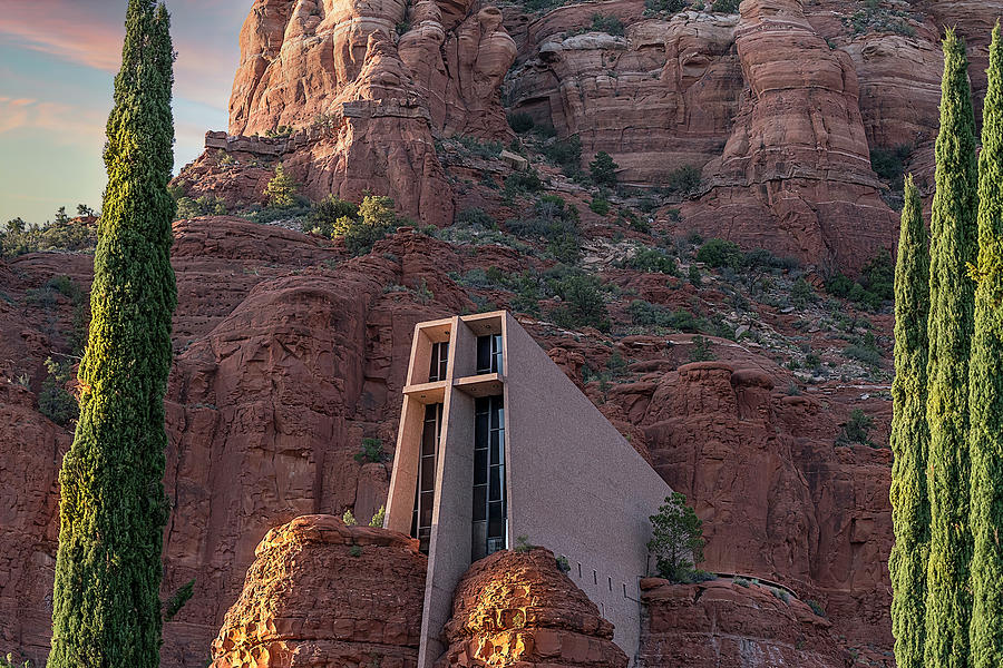 Chapel in the Red Rocks Photograph by Al Judge